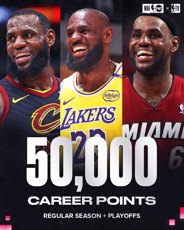 开云登录入口地址-常规赛+季后赛总分破5万历史唯一！詹姆斯再创神迹